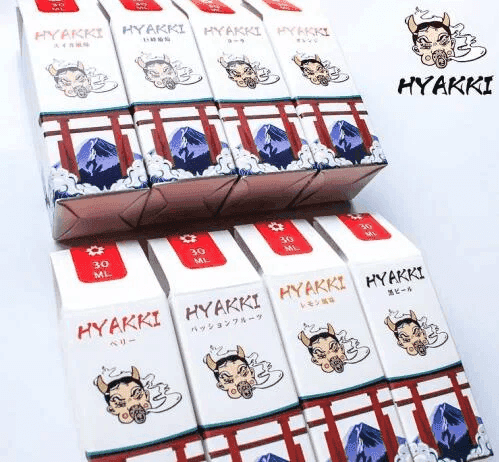 日系進口小煙油HYAKKI哈亞齊30ML:圖片 3