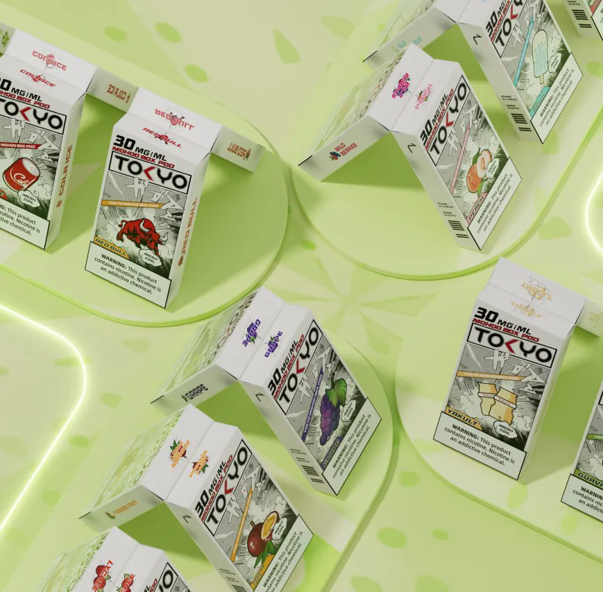 東京魔盒煙彈多口味